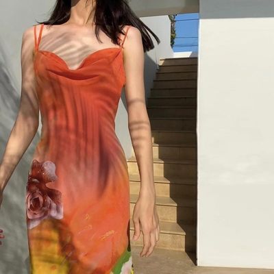 Nuova moda sexy senza schiena, abito a maglia personalizzato.