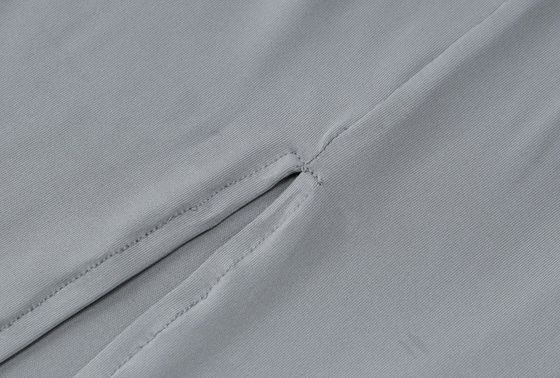 Verano nuova moda sexy senza schiena magro abito a fascio diviso